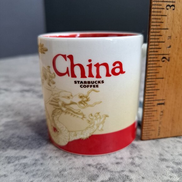 STARBUCKS ESPRESSO DEMITASSE GLOBAL ICON 3 OZ. CUP – CHINA – Ornament - Picture 7 of 15